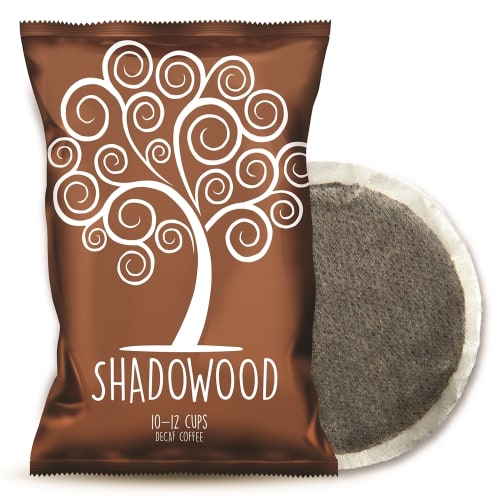 Shadowood 10-12 Cup Soft Pod Coffee, Decaf